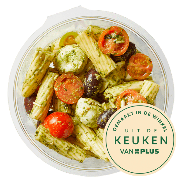Uit de keuken van PLUS Pasta salade pesto mozzarella - PLUS