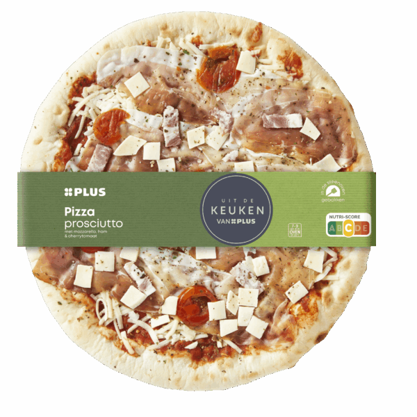 Uit de keuken van PLUS Pizza Prosciutto - PLUS