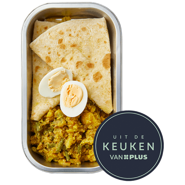 Uit de keuken van PLUS Roti vegetarisch - PLUS