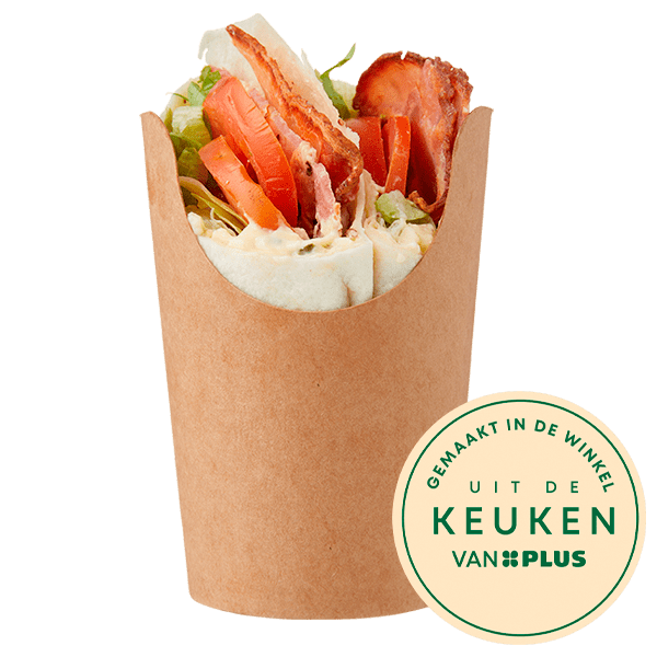Uit de keuken van Wrap kaas bacon - PLUS