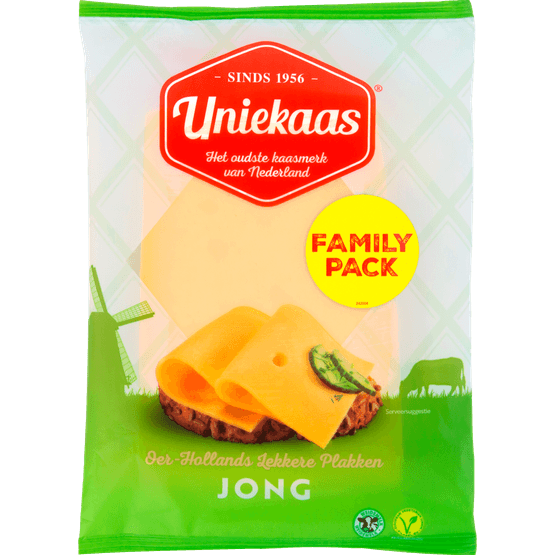Uniekaas Jonge kaas plakken 48+ - Dirk