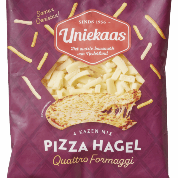 Uniekaas Pizza hagel quattro formaggi - PLUS