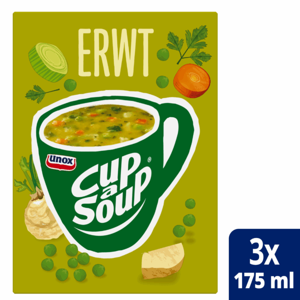 Unox Cup-a-Soup Erwten - PLUS