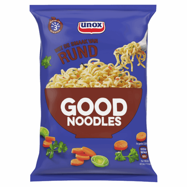 Unox Good Noodles Rund Block - PLUS