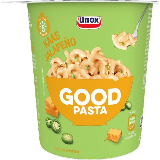 Unox Good pasta kaas jalapeno - Dirk