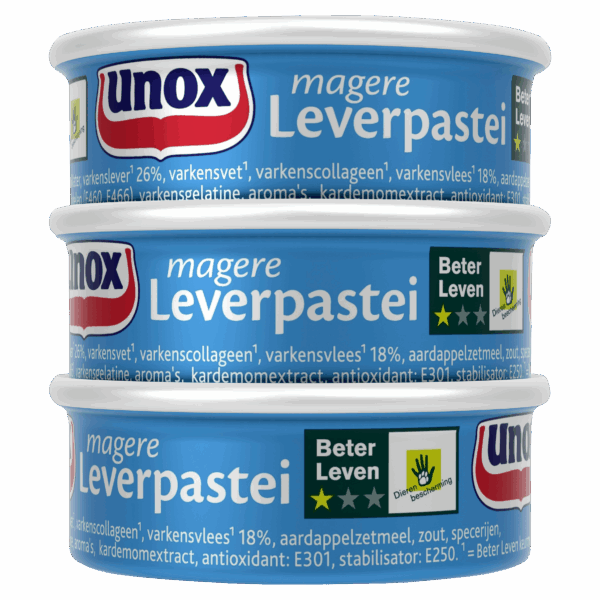 Unox Magere Leverpastei - PLUS