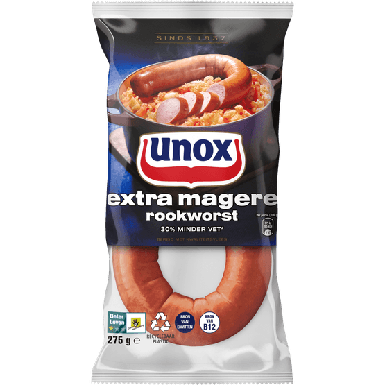 Unox Rookworst extra mager - Dirk