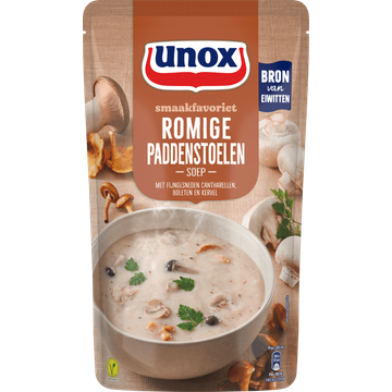 Unox Smaakfavoriet Soep in Zak Romige Paddenstoelen - JUMBO