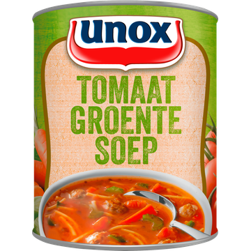 Unox Soep In Blik Stevige Tomaat Groente - JUMBO