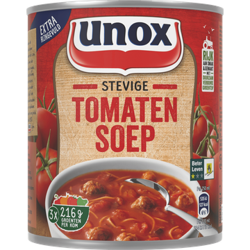 Unox Soep In Blik Stevige Tomatensoep - JUMBO