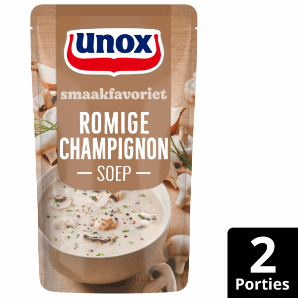 Unox Soep In Zak Champignonsoep - PLUS