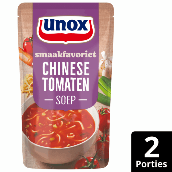 Unox Soep In Zak Chinese Tomatensoep - PLUS