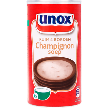 Unox Soep in Blik Champignonsoep 4 Porties - JUMBO