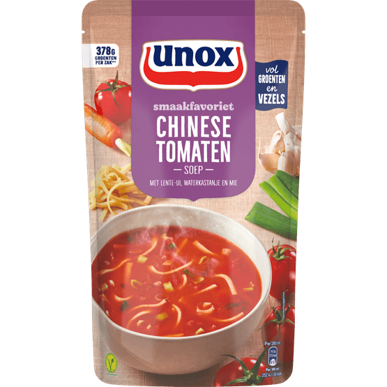 Unox Soep in zak Chinese tomatensoep - Dirk