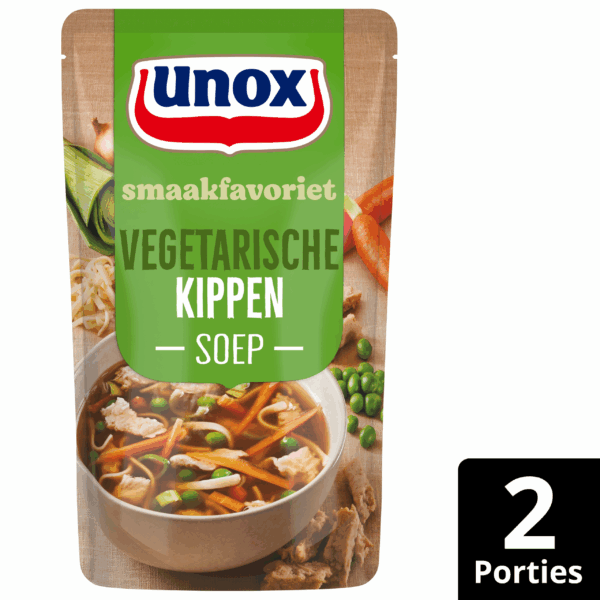 Unox Soep in zak vegetarische kippensoep - PLUS