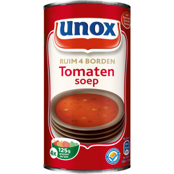 Unox Tomatensoep - Ruim 4 Borden - Albert Heijn