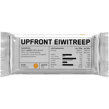 Upfront Eiwitreep Pindakaas - JUMBO