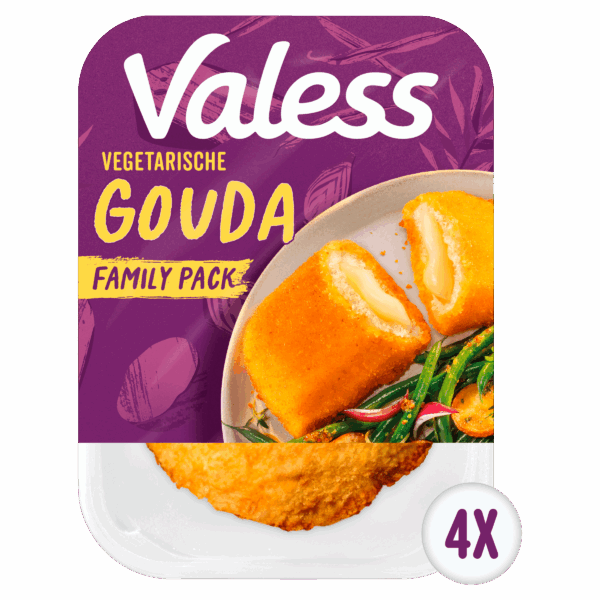 Valess Gouda schnitzel grootverpakking - PLUS