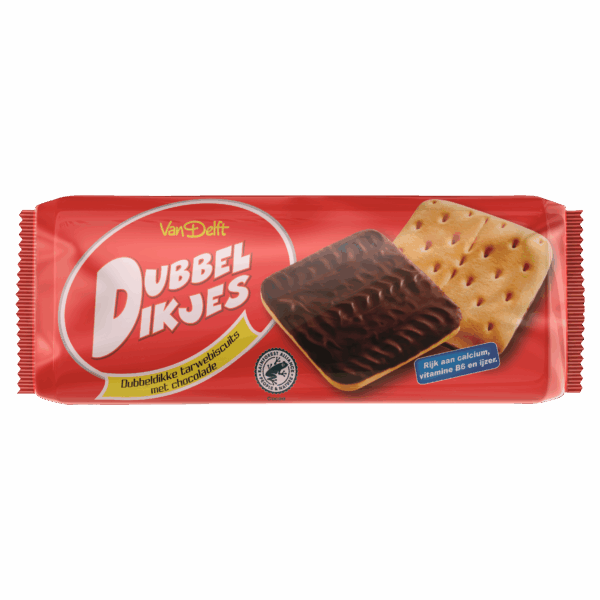 Van Delft Dubbeldikjes puur - PLUS