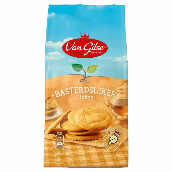 Van Gilse Basterdsuiker licht - PLUS