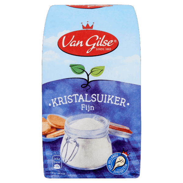 Van Gilse Kristalsuiker fijn - PLUS