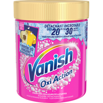 Vanish Oxi Action Wasbooster Poeder - Vlekverwijderaar Voor Gekleurde Was - JUMBO