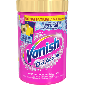 Vanish Oxi Action Wasbooster Poeder - Vlekverwijderaar Voor Gekleurde Was - JUMBO