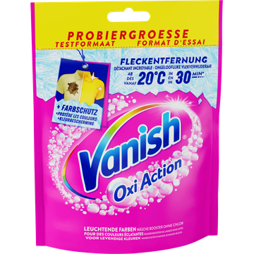 Vanish Oxi Action Wasbooster Poeder - Vlekverwijderaar Voor Gekleurde Was - JUMBO