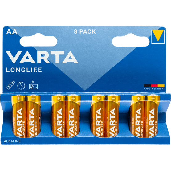Varta Batterij longlife AA - Dirk