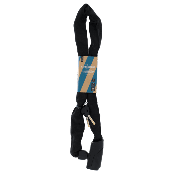 Velo Kettingslot 8mm x 90cm zwart - PLUS