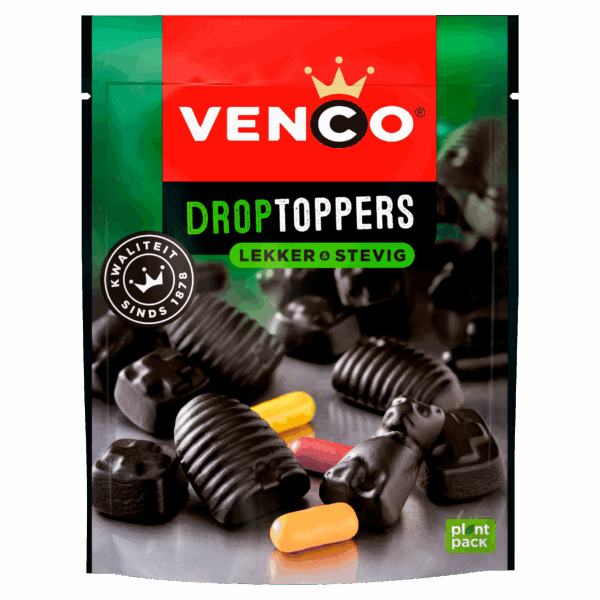 Venco Droptoppers lekker & stevig - PLUS