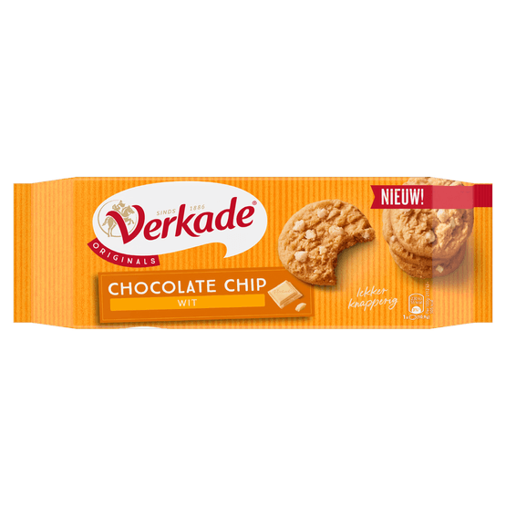 Verkade Chocolade chip wit - Dirk