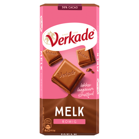 Verkade Chocoladereep melk - Dirk