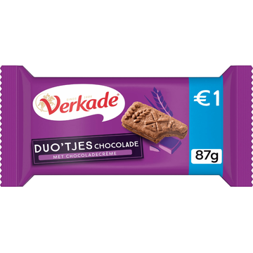 Verkade Duo'tjes Chocolade - JUMBO
