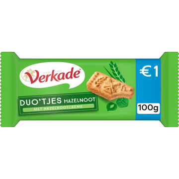 Verkade Duo'tjes Hazelnoot - JUMBO