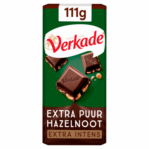 Verkade Extra puur hazelnoot - PLUS
