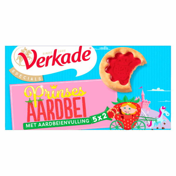 Verkade Kids & co prinses aardbei - PLUS