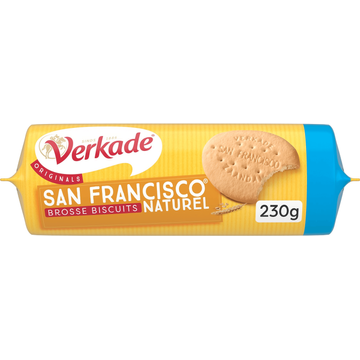 Verkade Originals San Francisco Naturel Brosse Biscuits - JUMBO