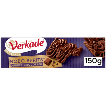 Verkade Specials Nobo Sprits Dubbel Chocolade - JUMBO