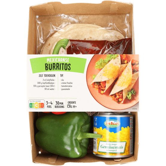 Verspakket mexicaanse wraps - Dirk