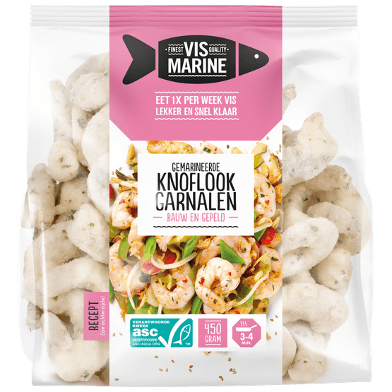 Vis Marine Garnalen knoflook - Dirk