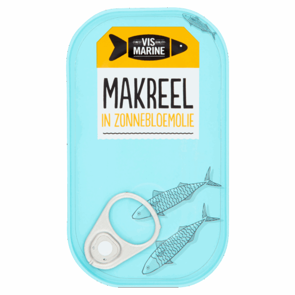 Vis Marine Makreel in zonnebloemolie - PLUS