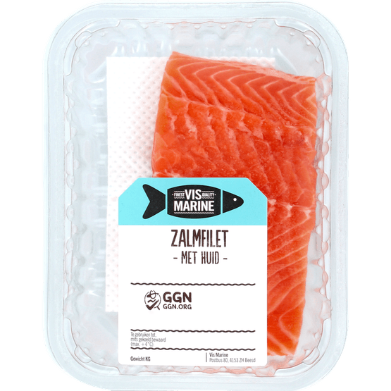 Vis Marine Zalmfilet op huid - Dirk
