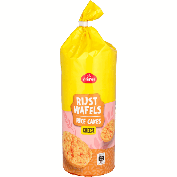 VitaRice Rijstwafels Kaassmaak - PLUS