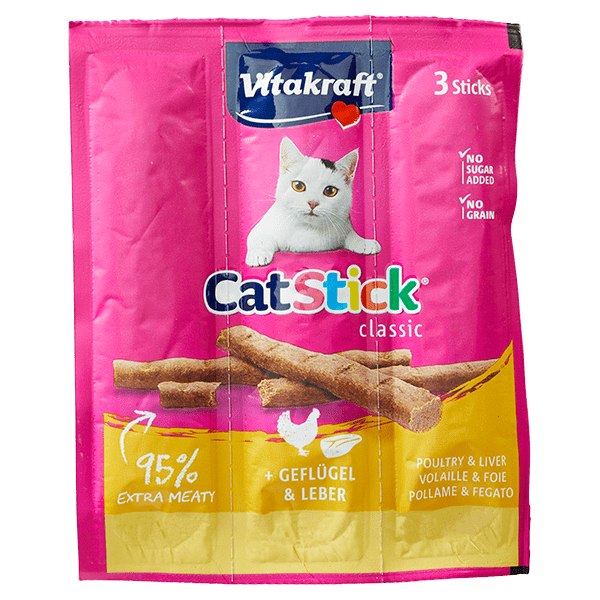 Vitakraft Cat stick gevogelte - PLUS