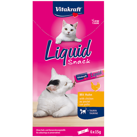 Vitakraft Kattensnacks cat-liquid kip - Dirk