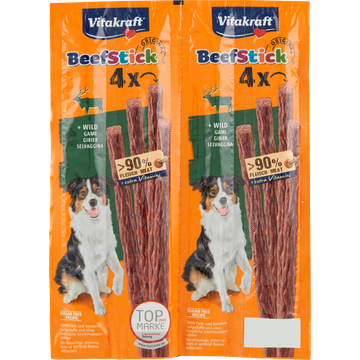 Vitakraft Original Beef Stick 4 Stuks - JUMBO