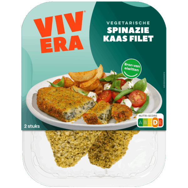 Vivera Filet spinazie & kaas - PLUS