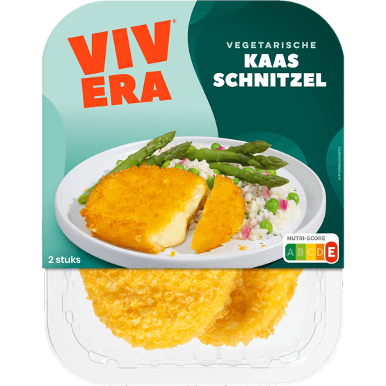 Vivera Kaasschnitzel 2 stuks - Dirk