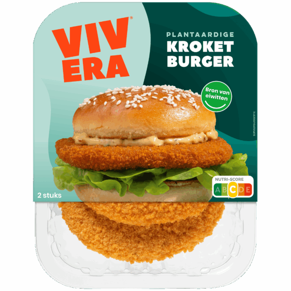 Vivera Kroketburger - PLUS